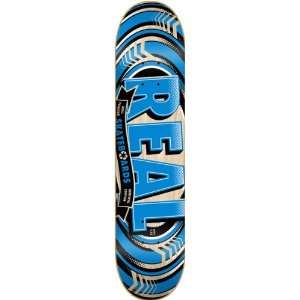  Real Renewal III Skateboard Deck (7.56 Inch/Small, Blue 