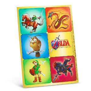   : The Legend of Zelda Sticker Sheets (4) Party Supplies: Toys & Games