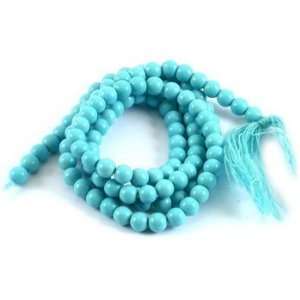  Turquoise Round Loose Beads Strand 4mm: Patio, Lawn 