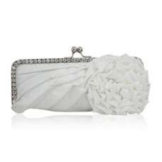 Gorgeous Satin With Austrian Rhinestone Party Handbags/ Clutches More 