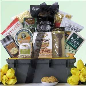 Handyman Snacks: Fathers Day Gourmet Snacks Toolbox Gift Basket 