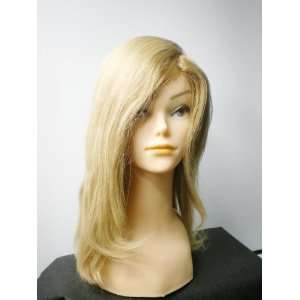   12 100% Chinese Remy Hair Monofilament Wig Half hand tied: Beauty
