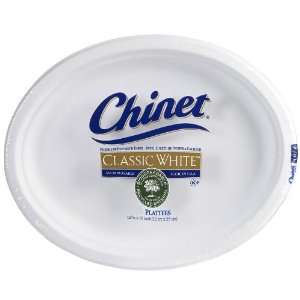  Chinet Extra Large Oval Serving Platters   100 Ct 