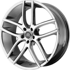 Lorenzo WL035 18x8 Chrome Wheel / Rim 5x112 with a 15mm Offset and a 