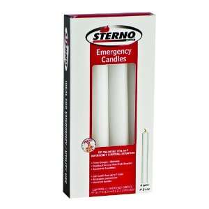 Sterno Emergency Candles, 7 Inch Sticks, 4 Pack:  Kitchen 
