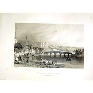  1838 Scotland View City Inverness River Ness Bridge: Home 