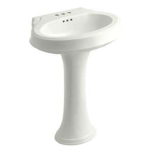  Kohler K 2326 4 NY Leighton Pedestal Lavatory with 4 