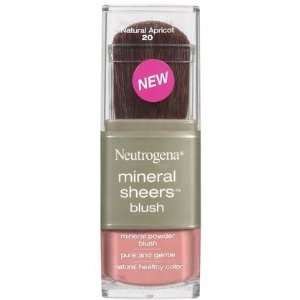  Neutrogena Cosmetics Mineral Sheers Blush, Natural Apricot 