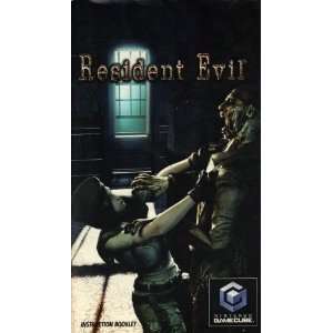 : Resident Evil Nintendo Game Cube Instruction Booklet / Manual (Game 