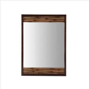  Xylem Bambu 26 x 36 Mirror in Dark Bamboo   M BAMBU 26DB 