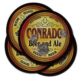  Conrado Beer and Ale Coaster Set: Kitchen & Dining