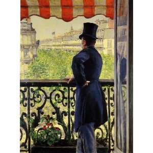  Hand Made Oil Reproduction   Gustave Caillebotte   32 x 44 