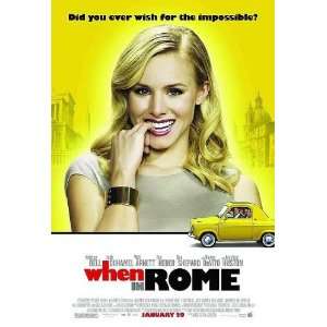 When in Rome Movie Poster Double Sided Original 27x40 