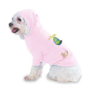 Pixies Rock My World Hooded (Hoody) T Shirt with pocket for your Dog 