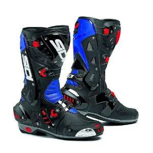  Sidi Vortice Motorcycle Boots   Blue: Sports & Outdoors