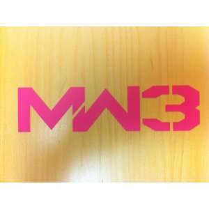 Modern Warfare 3 Sticker Decal Pink Peel and Stick