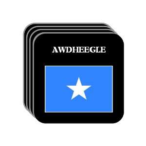  Somalia   AWDHEEGLE Set of 4 Mini Mousepad Coasters 