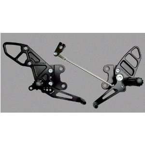  Vortex Adjustable Rear Set   Black RS262G Automotive