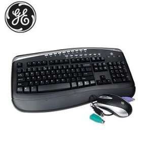  General Electric Multimedia Keyboard And Optical Mouse 