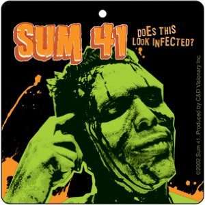  Sum 41 Green Album Air Freshener A 0161 Automotive