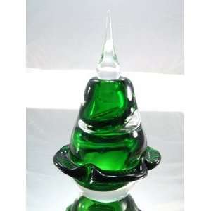   Design Glass Emerald Flame Perfume Bottle PV 0211: Everything Else