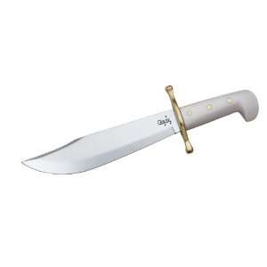  Case Cutlery 02000 Bowie Knife with Fixed Stainless Steel 