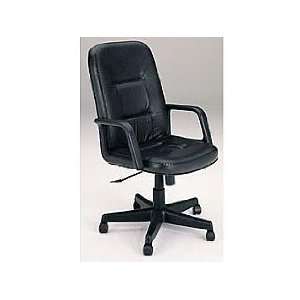   Leather Executive Chair with Pneumatic Lift 02339: Home & Kitchen