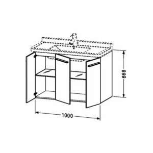   Unit for Starck 3 #030410 39 3/8 x 18 1/2 6084 84