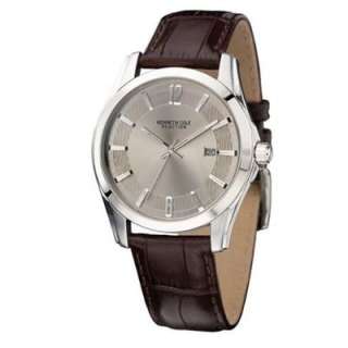    Kenneth Cole Mens KC1414 Reaction Grey Dial Watch: kenneth cole