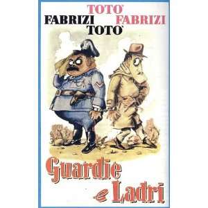  Cops and Robbers 11 x 17 Movie Poster   Italian Style A 
