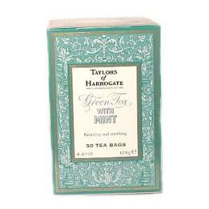 Taylors of Harrogate Green Tea with Mint: Grocery & Gourmet Food