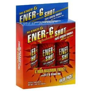  Hi Energy G Ener G Shot 3 bottles [5.4 fl oz (160 ml 