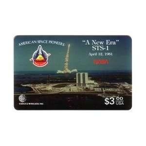  Kennedy Collectible Phone Card: $3. A New Era STS 1 