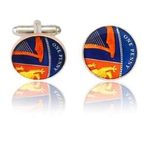  English New Pence Coin Cuff Links CLC CL843: Jewelry