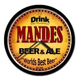  MANDES beer and ale cerveza wall clock: Everything Else