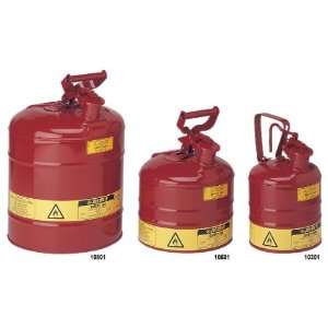  Justrite 10301 Type 1 Safety Can Red, 1 Gallon: Patio 