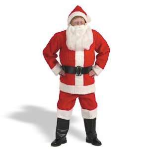  Lets Party By Halco Child Santa Suit Costume / Red   Size 