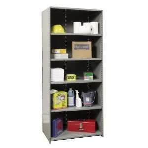  Hallowell 7521 18HG Hi Tech Metal Shelving   Gray, 6 