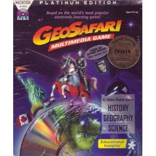 GeoSafari Multimedia Game Platinum Edition   History, Geography 