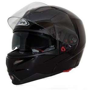  Zox Evolution SVS Modular Dual Shield Helmet Gloss Black 