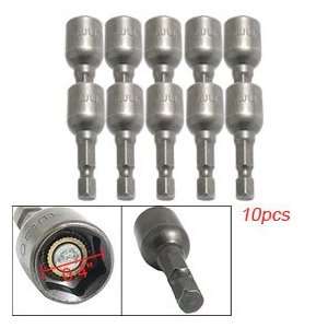  10 Pcs Magnetic Tip 10mm Hex Socket Spanner Driver Bit 