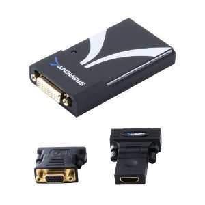  Sabrent USB 1612 Multi Display USB 2.0 to DVI/VGA/HDMI 