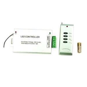 12 24V 12A 144W Wireless RF Controller with 4 keys Remote for SMD 5050 