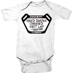 Smooth Industries Daddys Pit Board Infant Casual Wear Romper   Size 3 