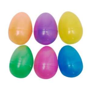  Iridescent Plastic Easter Eggs (12) Party Supplies Toys & Games