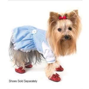  Dorothy Dress (Oz) Costume (Blue) for Dogs   Size 0 (7.25 