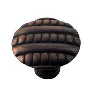  Mng   Ribbed Knob (Mng14713) Oil Rubbed Bronze: Home 