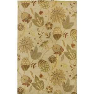  Rizzy Home Floral FL 1479 Beige   8 Round