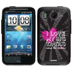 Save the Tatas   Big Ta tas design on HTC Inspire 4G Commuter Case by 