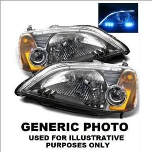    Spyder Headlights 99 02 Chevrolet Silverado 1500: Automotive